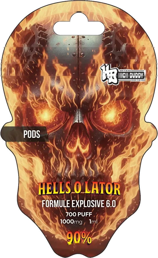 Skull Vape Hells O Lator, recharge pod 1 ml