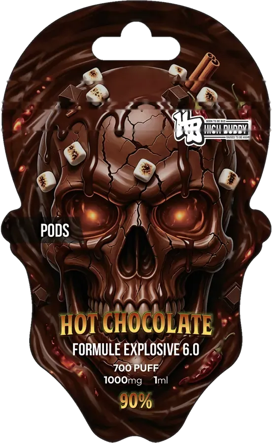 Skull Vape Hot Chocolate, recharge pod 1 ml