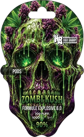 Recharge pod Skull Vape Zombi Kush